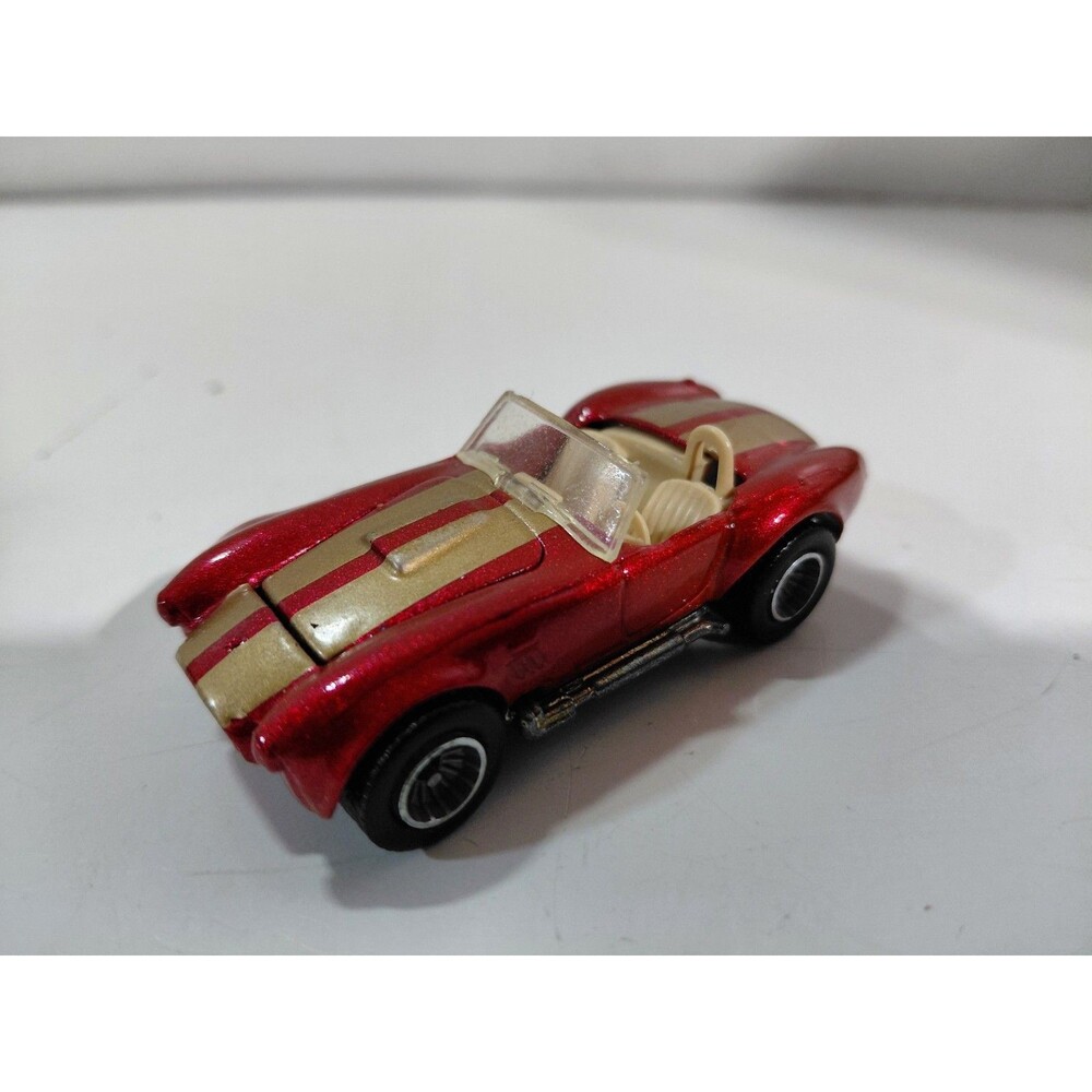 Hot Wheels 1:64 Die Cast Real Rider 1982 Malaysia Shelby Cobra Convertible